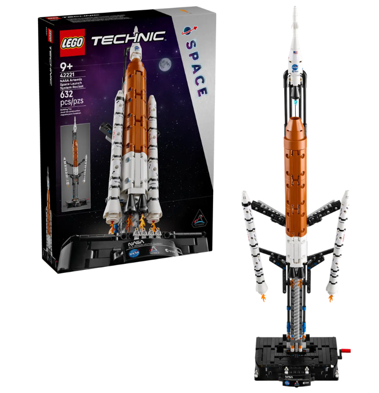 NASA Artemis Space Launch System Rocket Lego