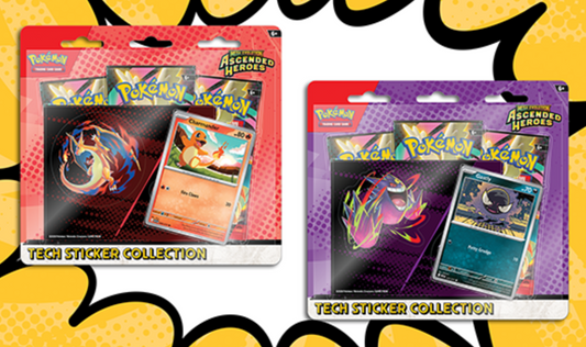 Pokémon TCG: Mega Evolution Ascended Heroes Tech Sticker Collection
