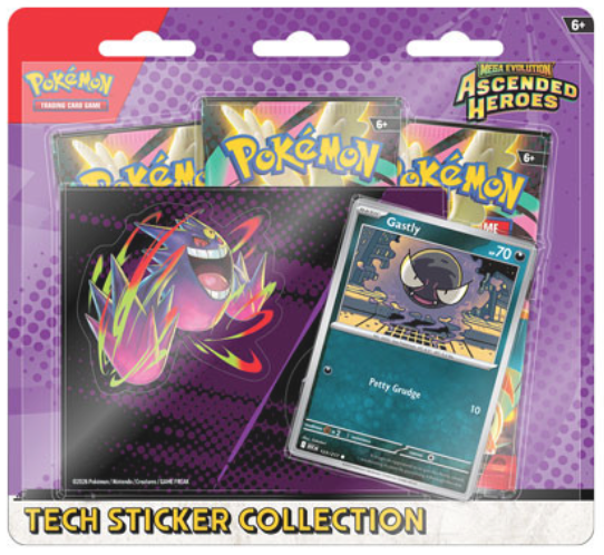 Pokémon TCG: Mega Evolution Ascended Heroes Tech Sticker Collection