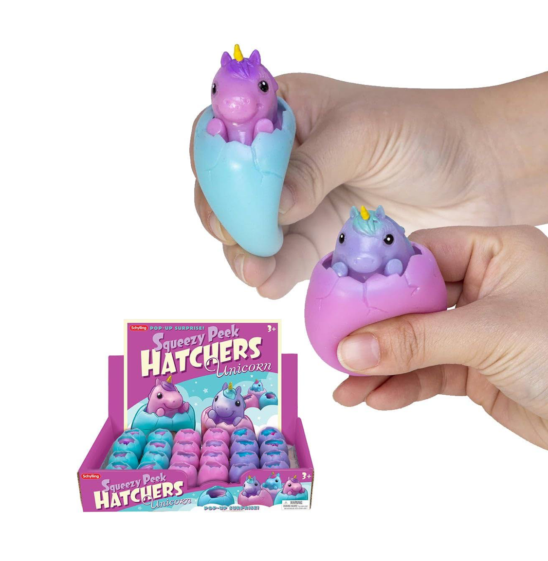 Unicorn Squeezy Peek Hatcher