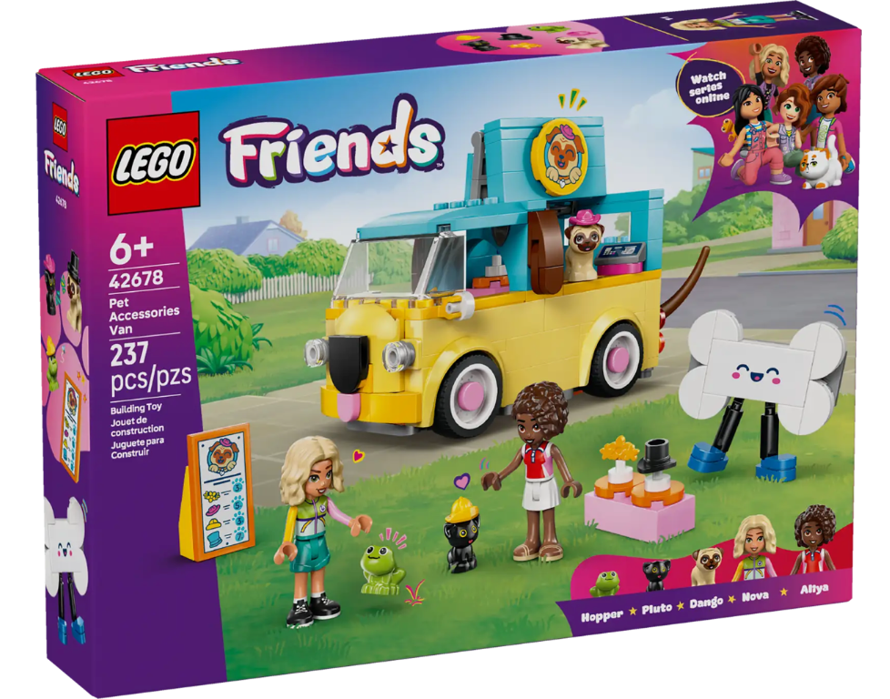 Pet Accessories Van Lego
