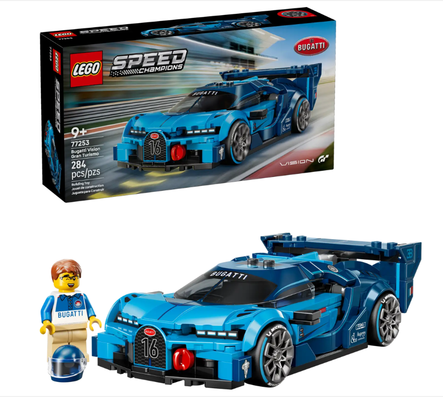 Bugatti Vision GT Hyper Sports Car Lego