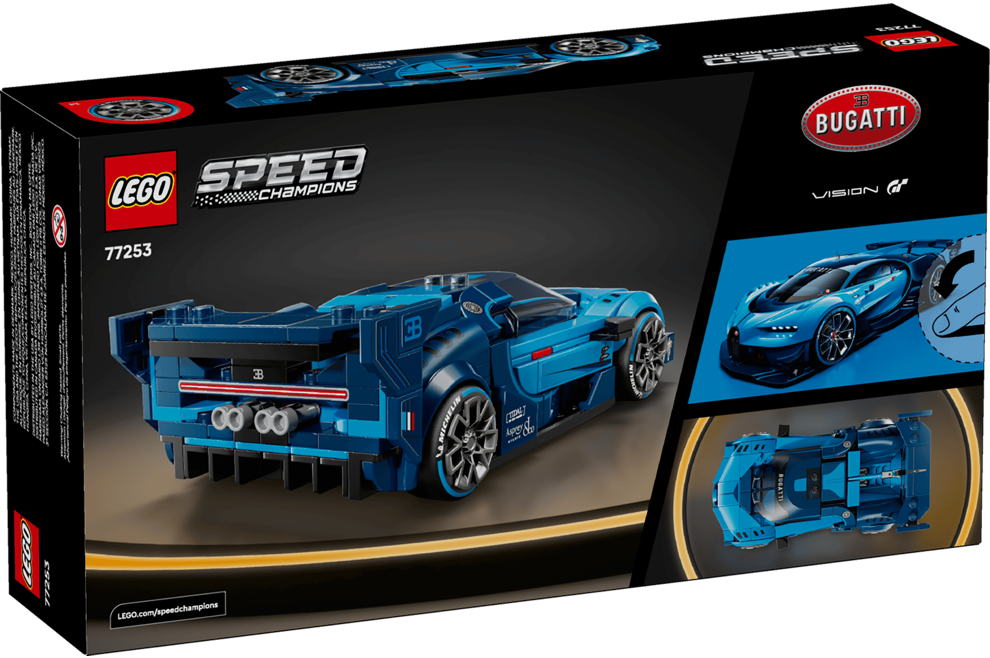 Bugatti Vision GT Hyper Sports Car Lego
