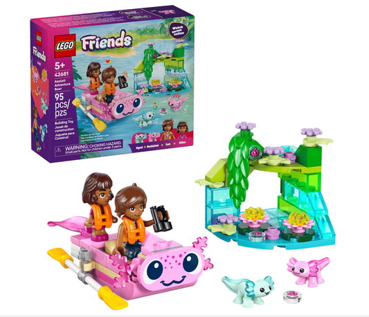 Axolotl Adventure Boat Lego