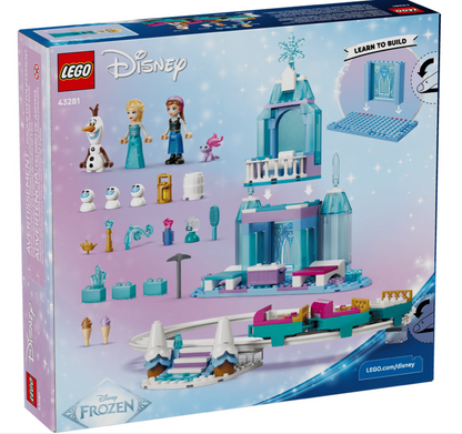 Elsa's Ice Castle & Snow Ride Adventure Lego