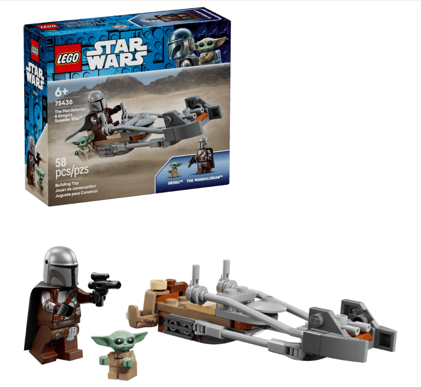 The Mandalorian & Grogu's Speeder Bike Lego