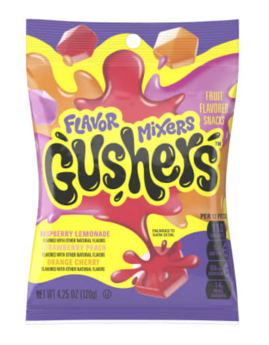 Fruit Gushers Flavor Mixers