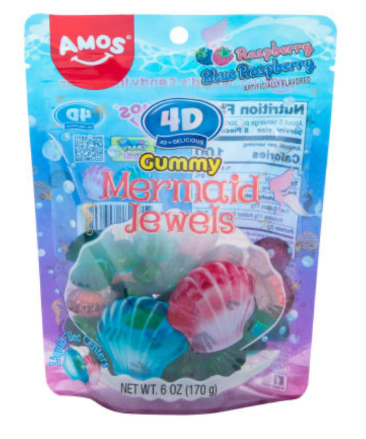 Amos 4D Gummy Mermaid Jewels