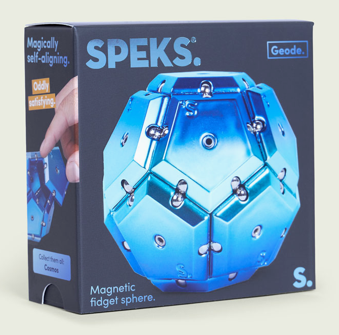 Geode Chrome Sphere Magnetic Sensory Toys