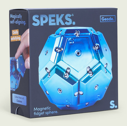 Geode Chrome Sphere Magnetic Sensory Toys
