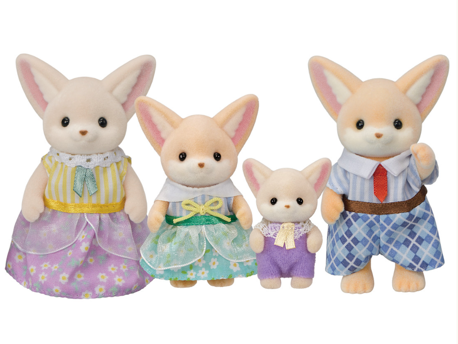 Calico Critters Fennec Fox Family