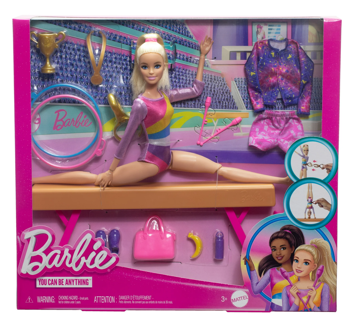 Barbie Gymnastics Playset