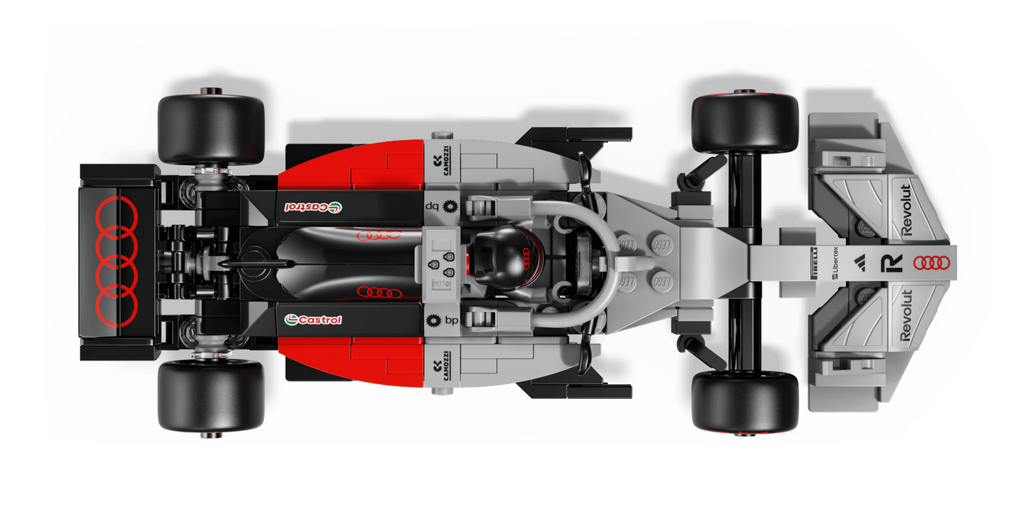 Audi Revolut F1 Team R26 Race Car Lego