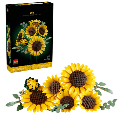 Sunflower Bouquet Lego