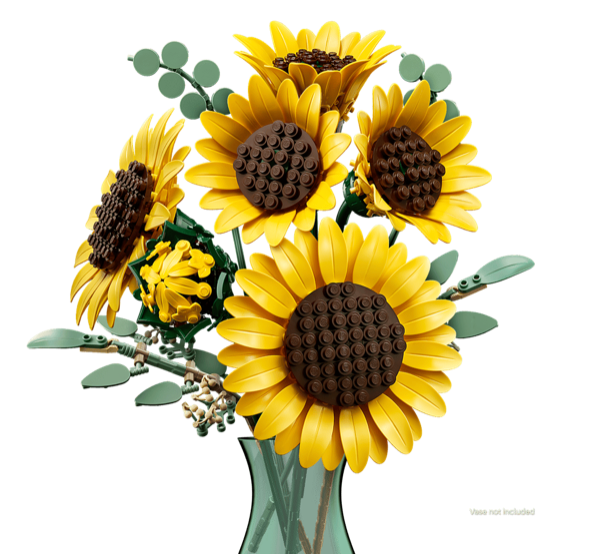 Sunflower Bouquet Lego