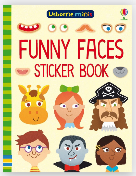 Funny Faces Sticker Book