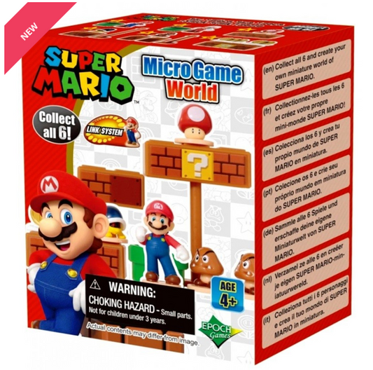 Super Mario Micro Game World Link Figure
