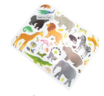Animals Sticker Book