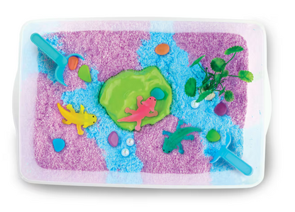 Sensory Bin Axolotl