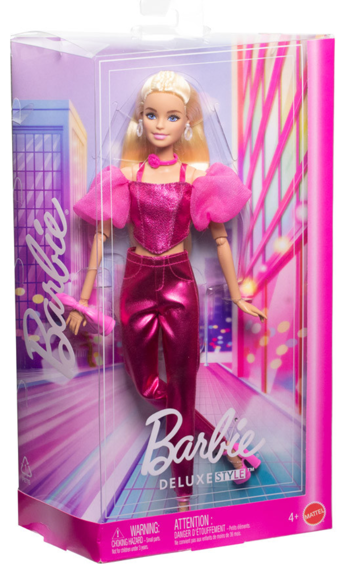 Barbie Deluxe Style Metallic Pink
