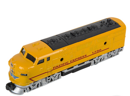 6.5" Diecast Pull Back Classic Loco Diesel