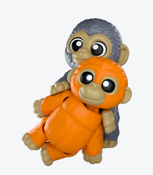 Punch the Monkey & Orangutan Wigglitz