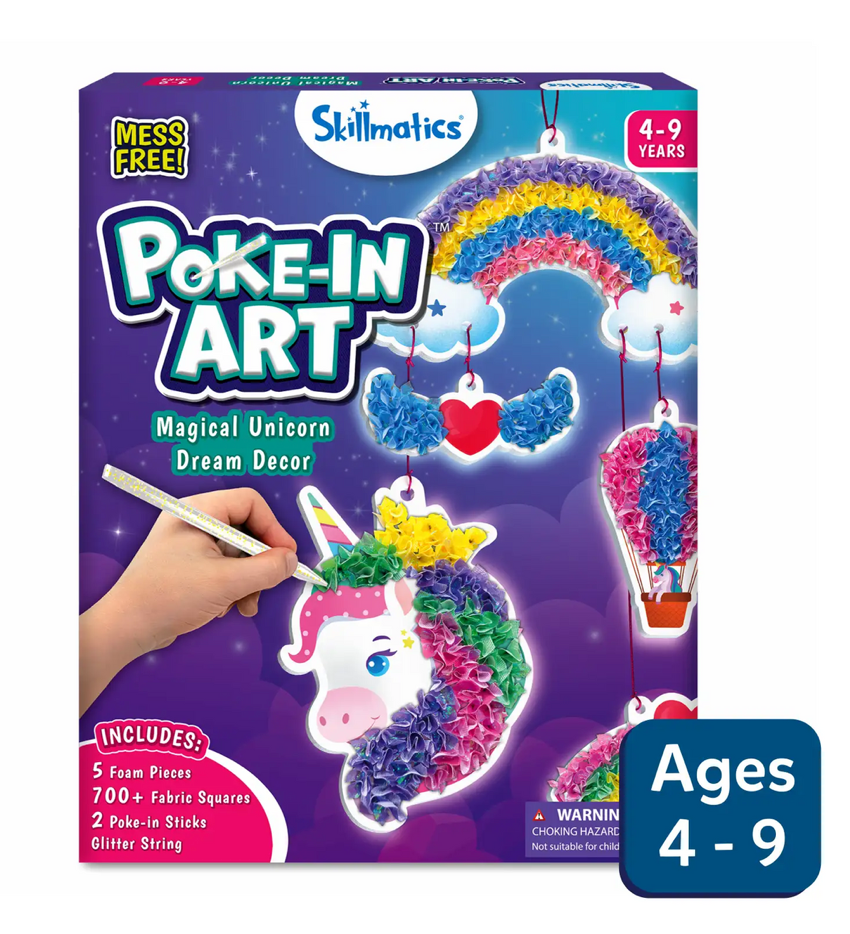Poke In Art Unicorn Dream Decor