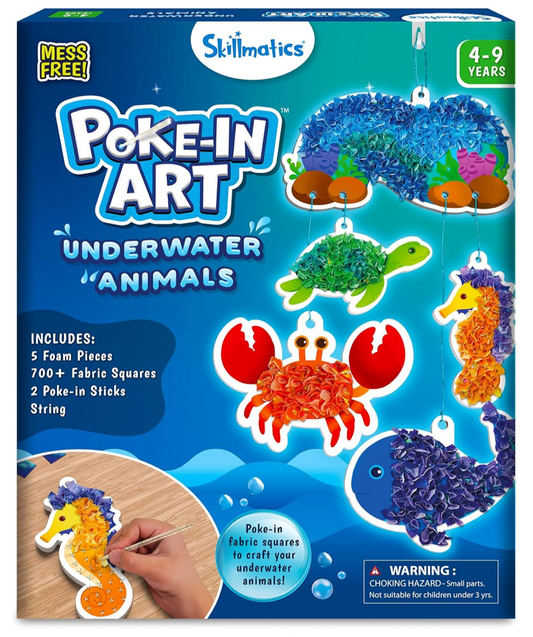 Poke In Art Underwater Animals