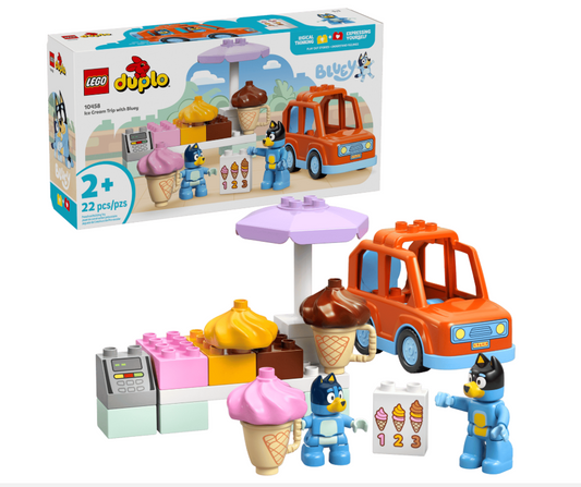 Ice Cream Trip with Bluey Duplo Lego