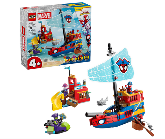 Team Spidey Pirate Ship Lego