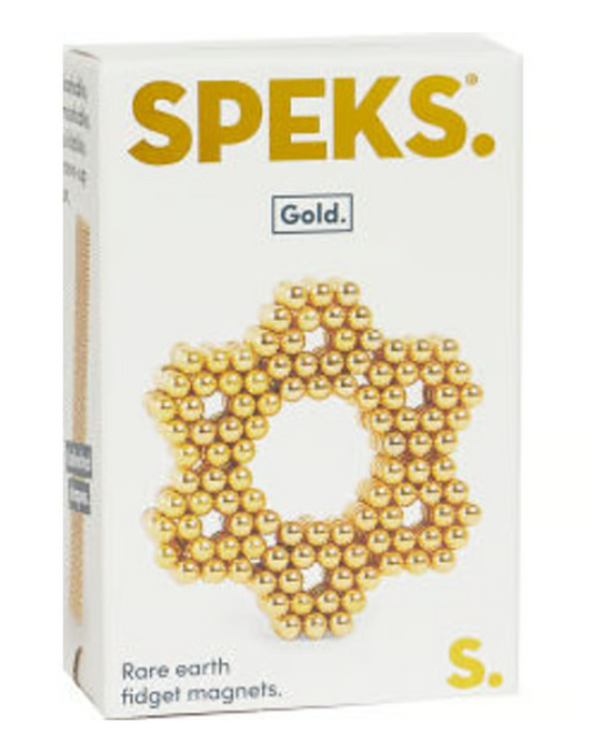 Speks 432 Luxe Gold Fidget Magnets