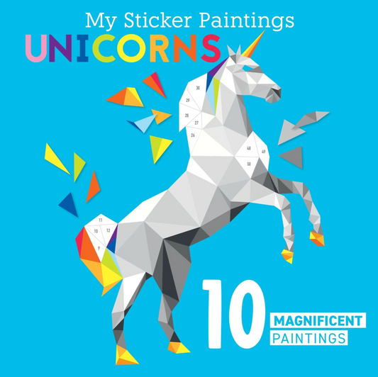 My Sticker Paintings: Unicorns