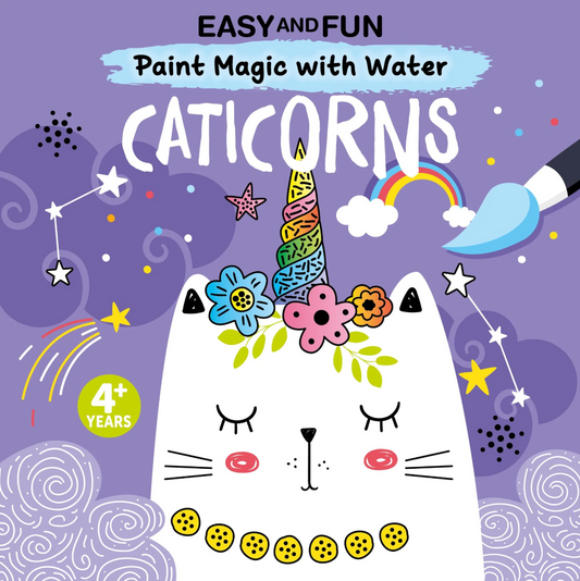 Easy and Fun Paint Magic with Water: Caticorns