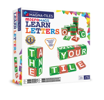MicroMags Learn Letters MagnaTiles