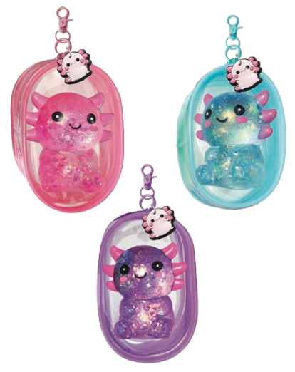 Axolotl Squishy Backpack Buddiez