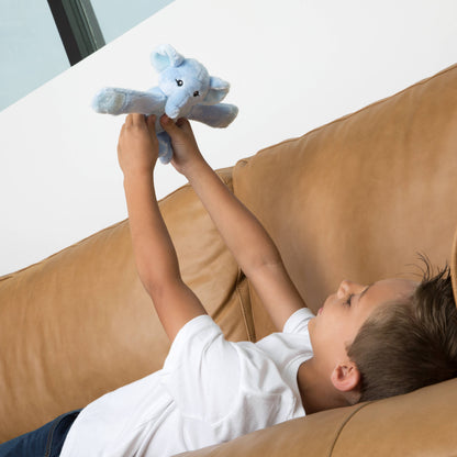 Emory Elephant Hug Baby, Mini Wraparound Sensory Plush