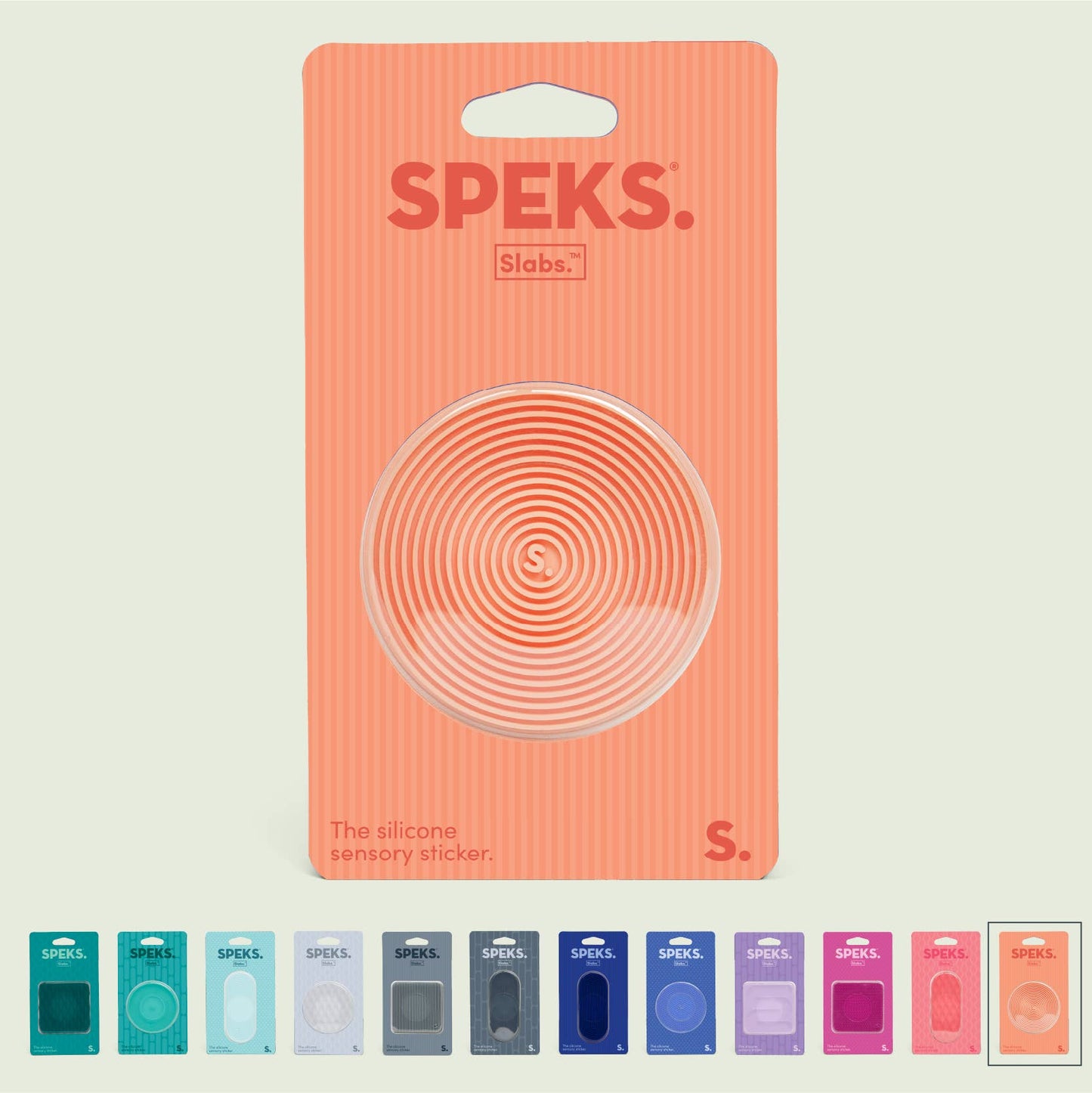 Slabs Silicone Sensory Sticker by SPEKS