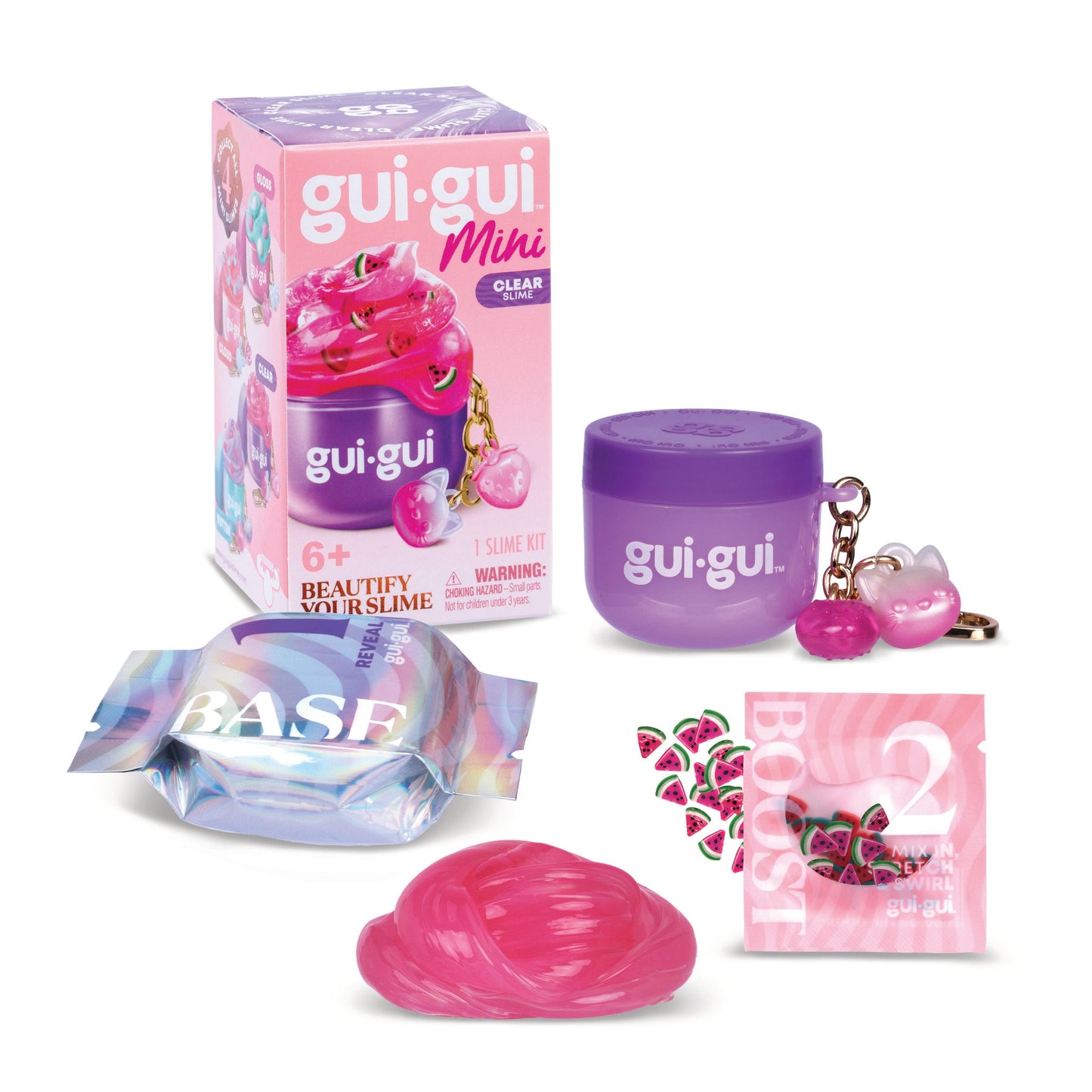 Gui Gui Minis Backpack Charm Slimes