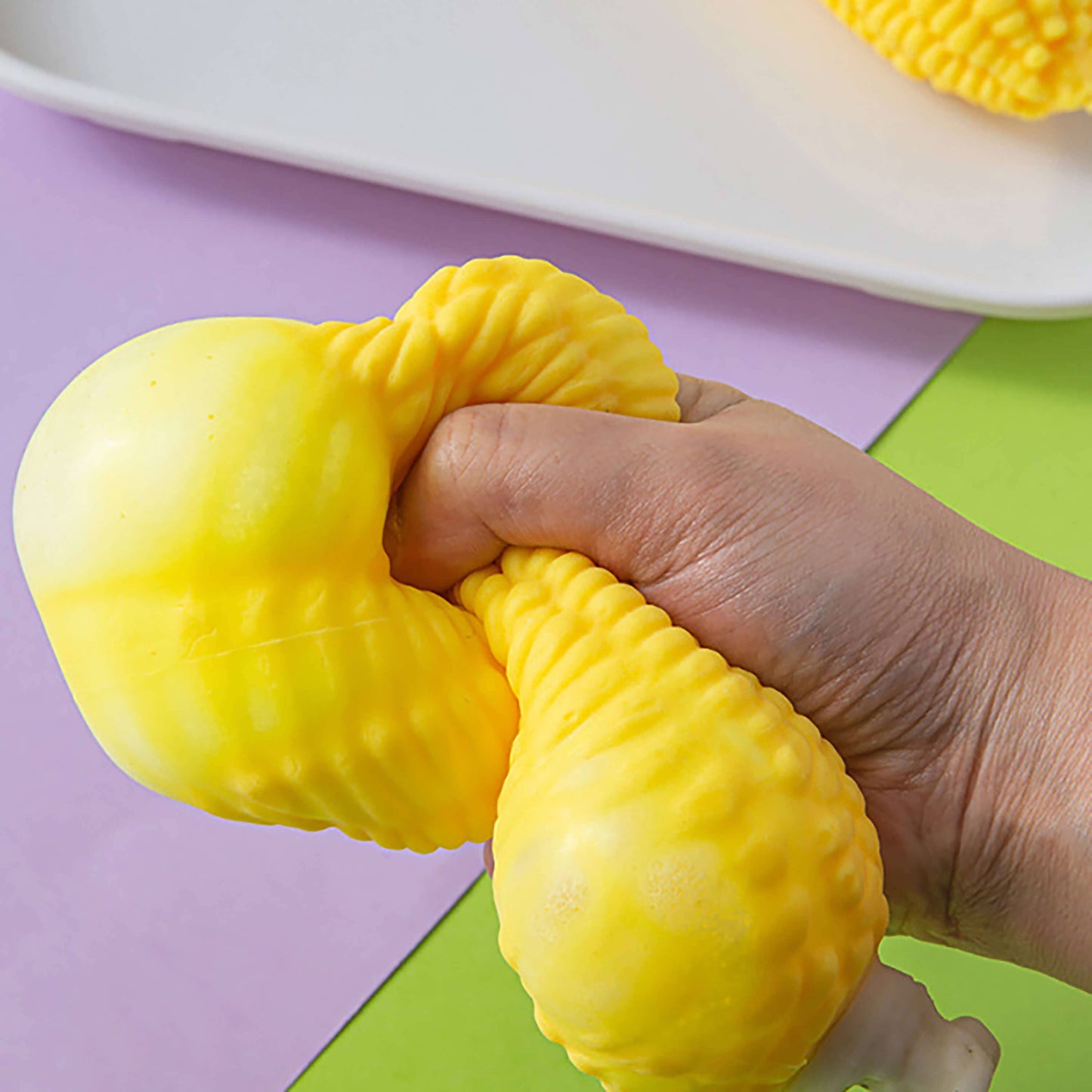Stretchy & Squishy Realistic Corn On The Cob Sensory Toy