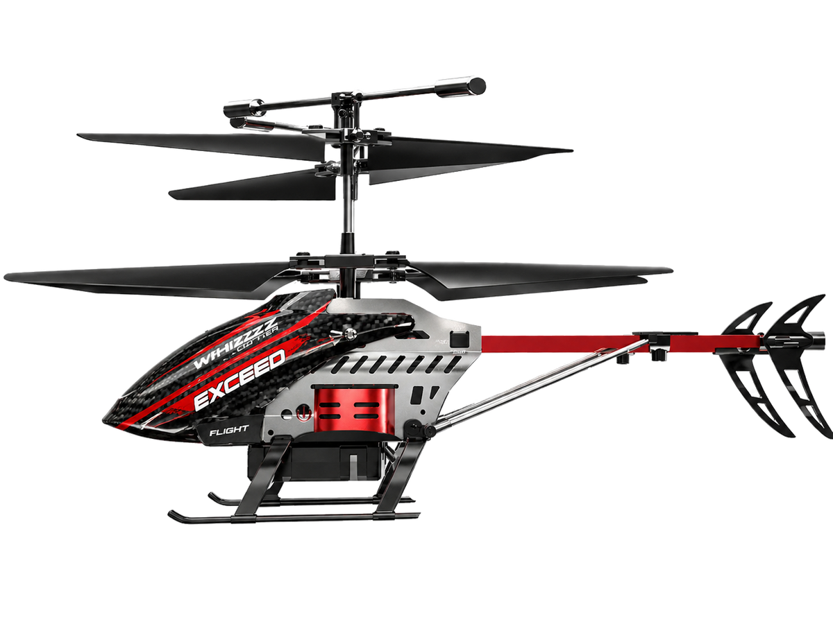 WhizzzCopter RC Helicopter with LED Light Bar, Auto Hover
