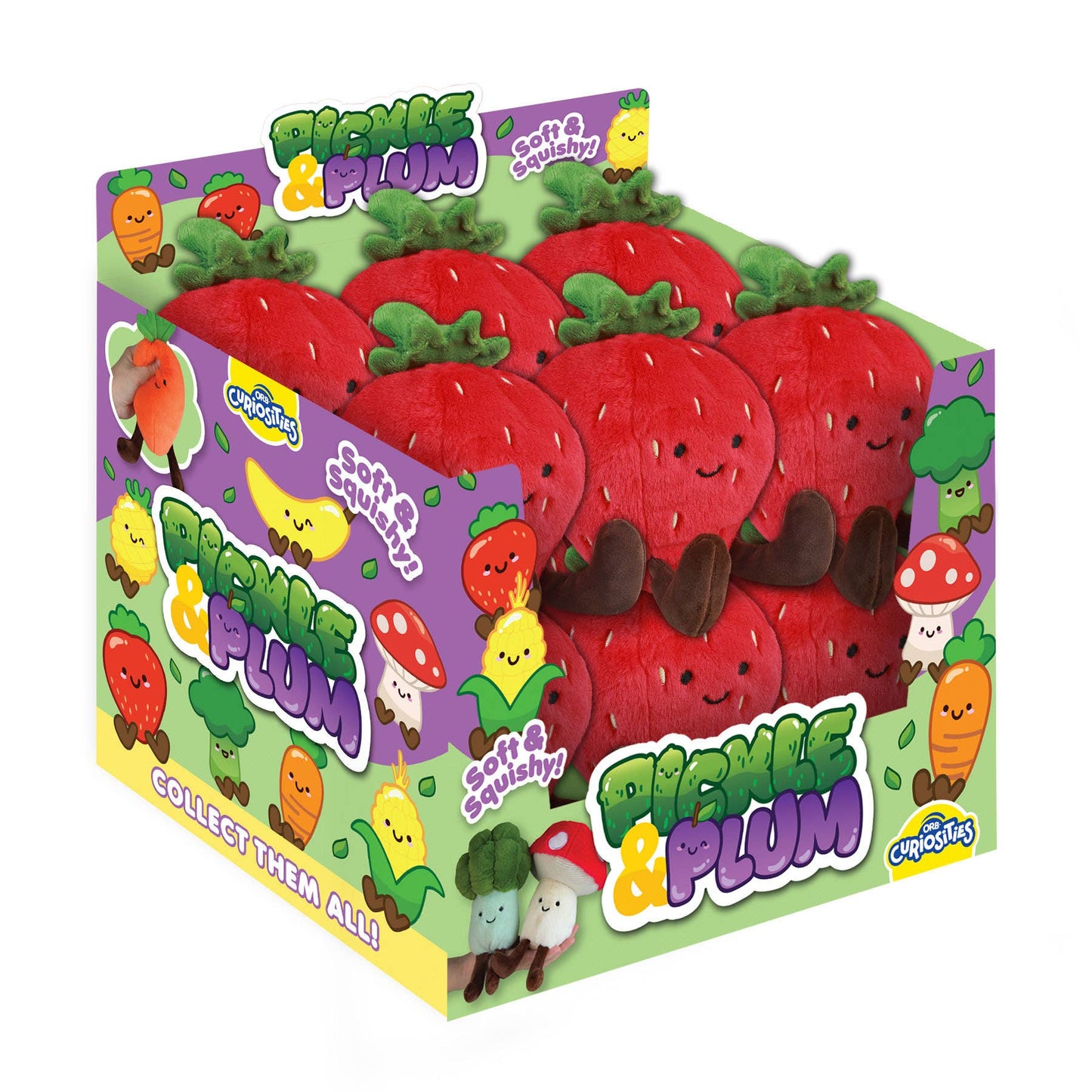 Pickle & Plum Strawberry Plush