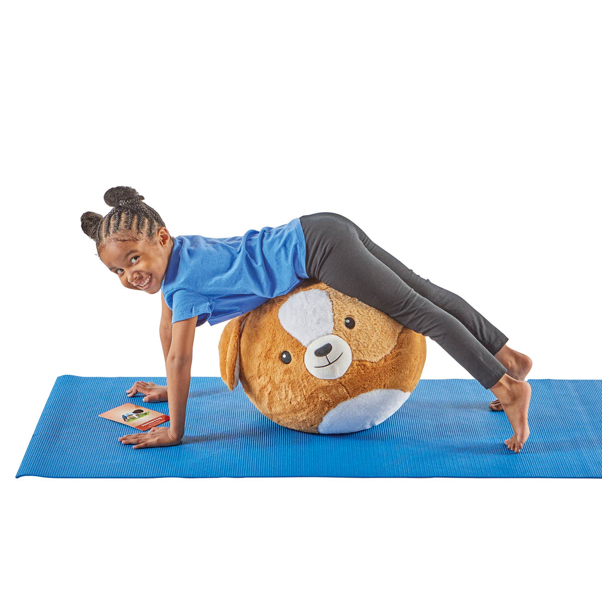 BubblePlush Yoga Ball Buddy Puppy STEM Toy for kids ages 3+