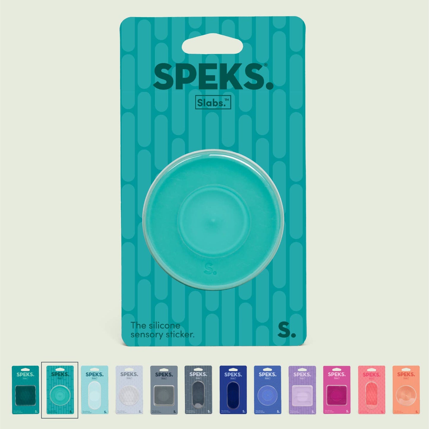Slabs Silicone Sensory Sticker by SPEKS