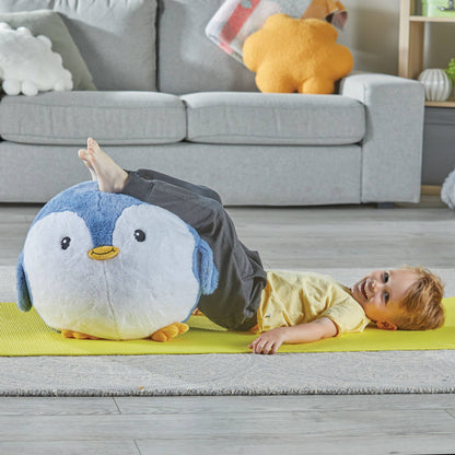 BubblePlush Yoga Ball Buddy Penguin STEM Toy for ages 3+