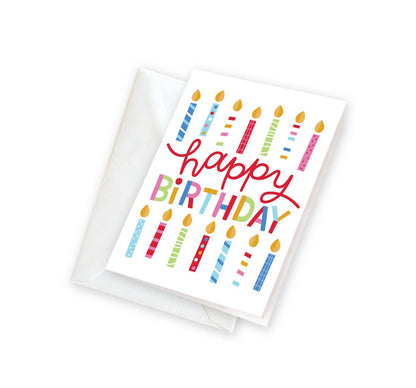 Birthday Candles Gift Enclosures