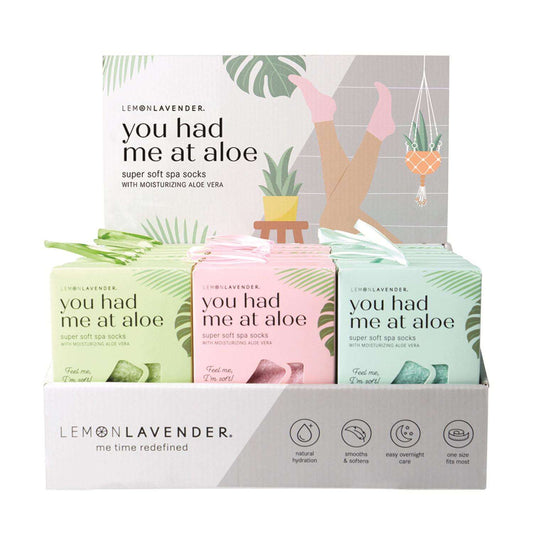 You Had Me at Aloe Socks