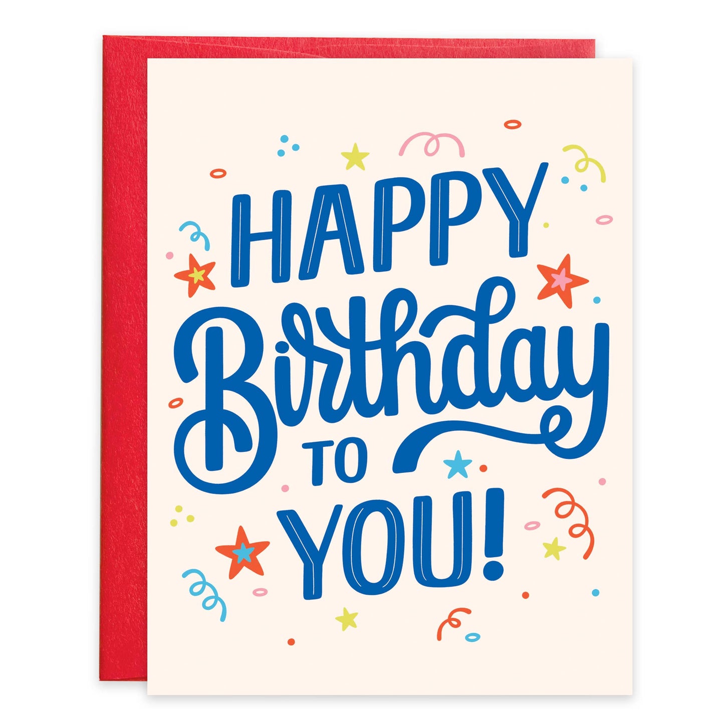 Birthday Confetti Birthday Greeting Card