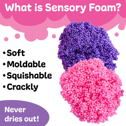 Unicorn Charms Sensory Surprise Squishy Foam Bucket