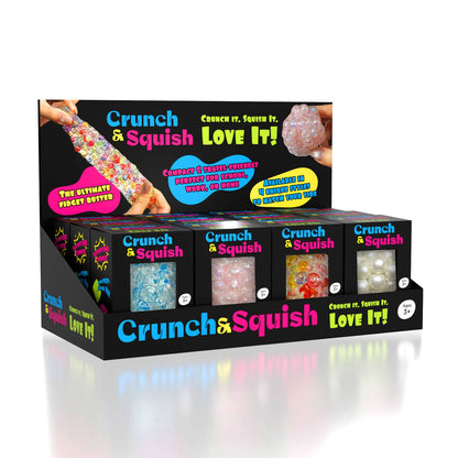 Crunch & Squish Crunchy Squishy Stress Ball Fidget Toy