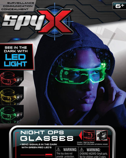 SpyX Night Ops Glasses - Hi-Tech Spy Toy Gadget for Spy Kids